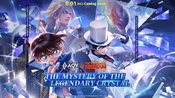 Kolaborasi AOV x Detective Conan Resmi Dimulai, Hadirkan Skin Yorn Conan dan Hayate Kid The Phantom Thief