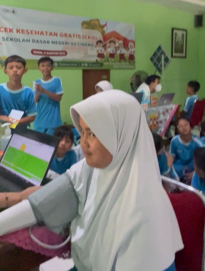 Cek Kesehatan Gratis di Sekolah, Siswa Jalani 13 Pemeriksaan