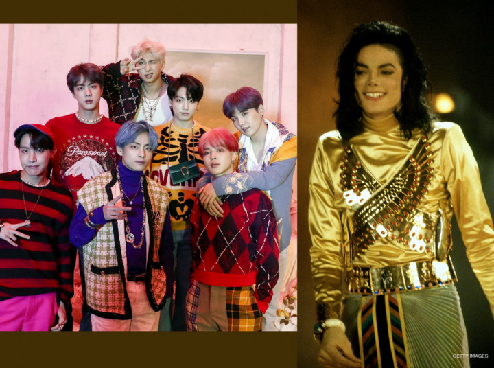 BTS Ikut dalam Proyek Album Tribute Michael Jackson