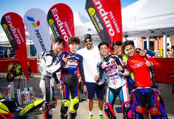 Lima Rider Muda Indonesia Ditempa di Markas VR46 Riders Academy Italia