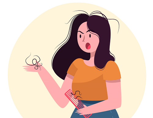 Gaya hidup tidak sehat juga bisa menyebabkan rambut rontok di usia 20-an dan 30-an. (Foto: Ilustrasi. Dok. Freepik.com)