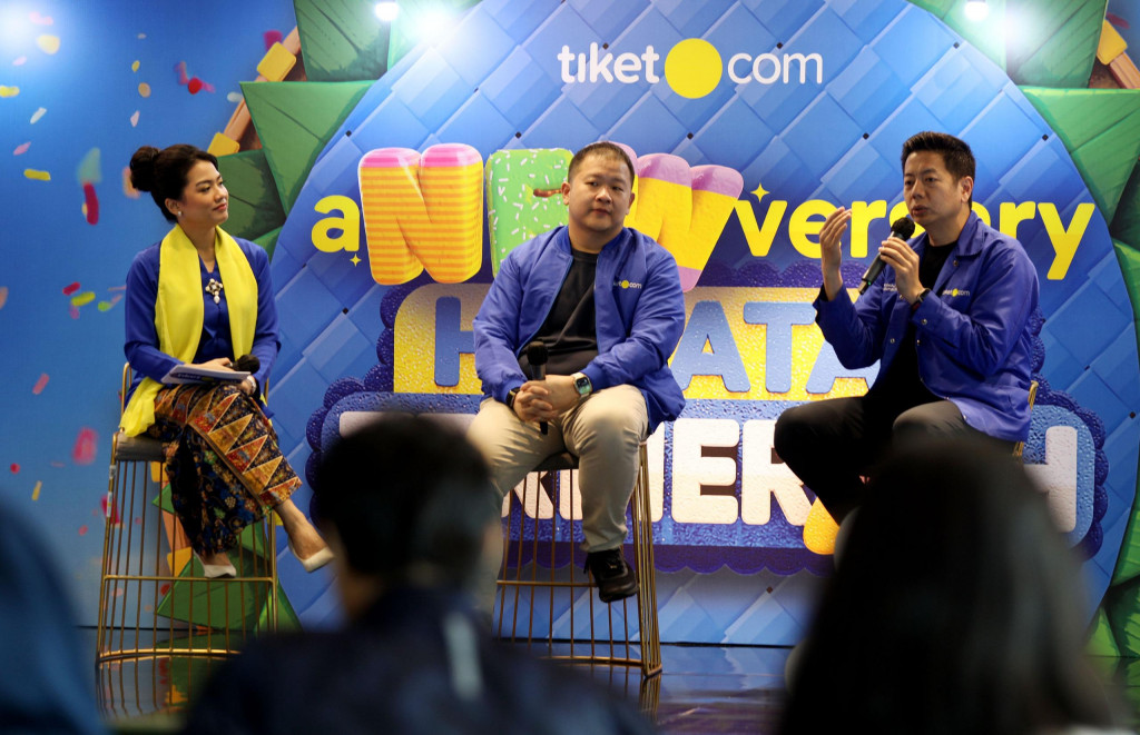 tiket.com merayakan ulang tahun ke-14 dengan tema tiket.com aNEWversary. Foto: dok. tiket.com