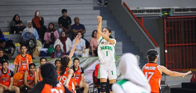 Hari Kedua PORPROV DKI Jakarta, Tim Basket Putri KU 15 Jakbar Jumpa Jaksel
