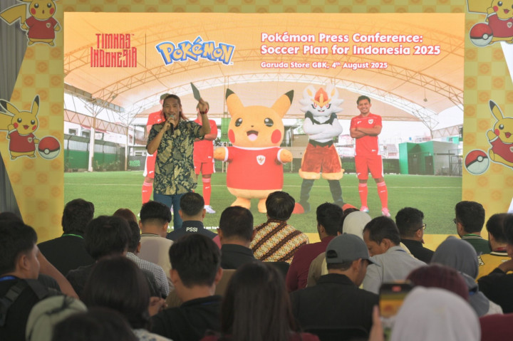 Pokemon dan PSSI Berkolaborasi Kembangkan Sepak Bola Indonesia