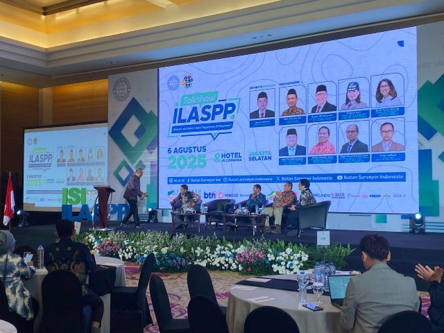 Talkshow Integrated Land Administration and Spatial Planning Project (ILASPP). Foto: Medcom.id/Sultan Rafly Dharmawan