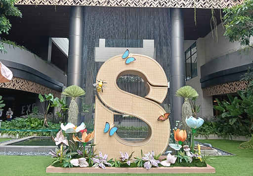 Buttonscarves Tropical Forest, Bawa Suasana Hutan Tropis ke Tengah Kota