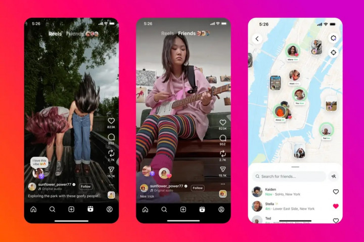 Perkuat Aspek Komunitas, Instagram Perkenalkan Fitur Repost dan Berbagi Lokasi
