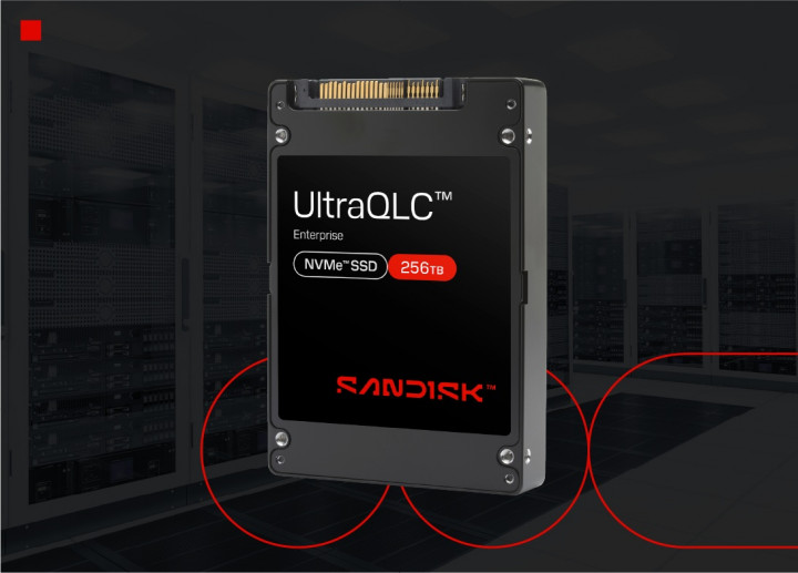 Sandisk Pamer SSD Enterprise 256TB Berteknologi UltraQLC