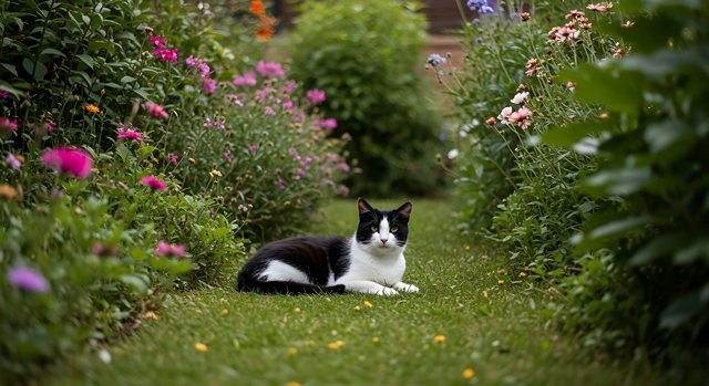 Tips biar kucing tak pup di halaman rumah. Foto: Freepik