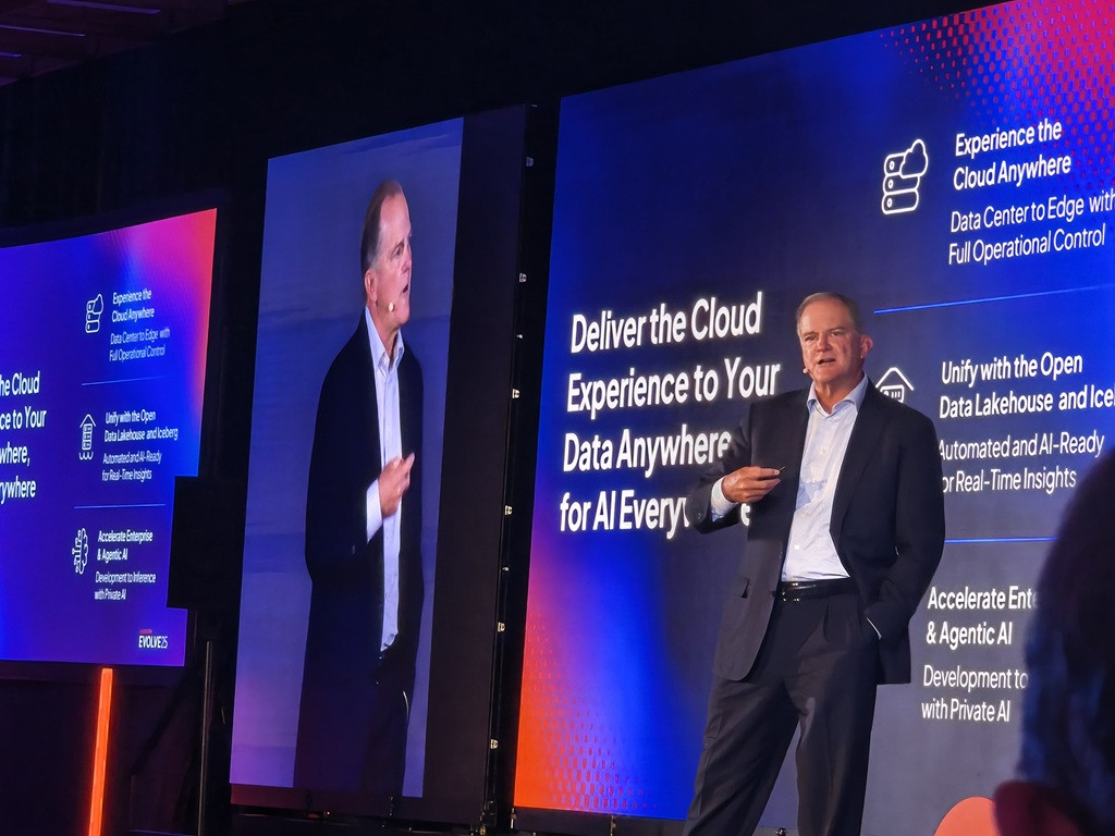 CEO Cloudera, Charles Sansbury.