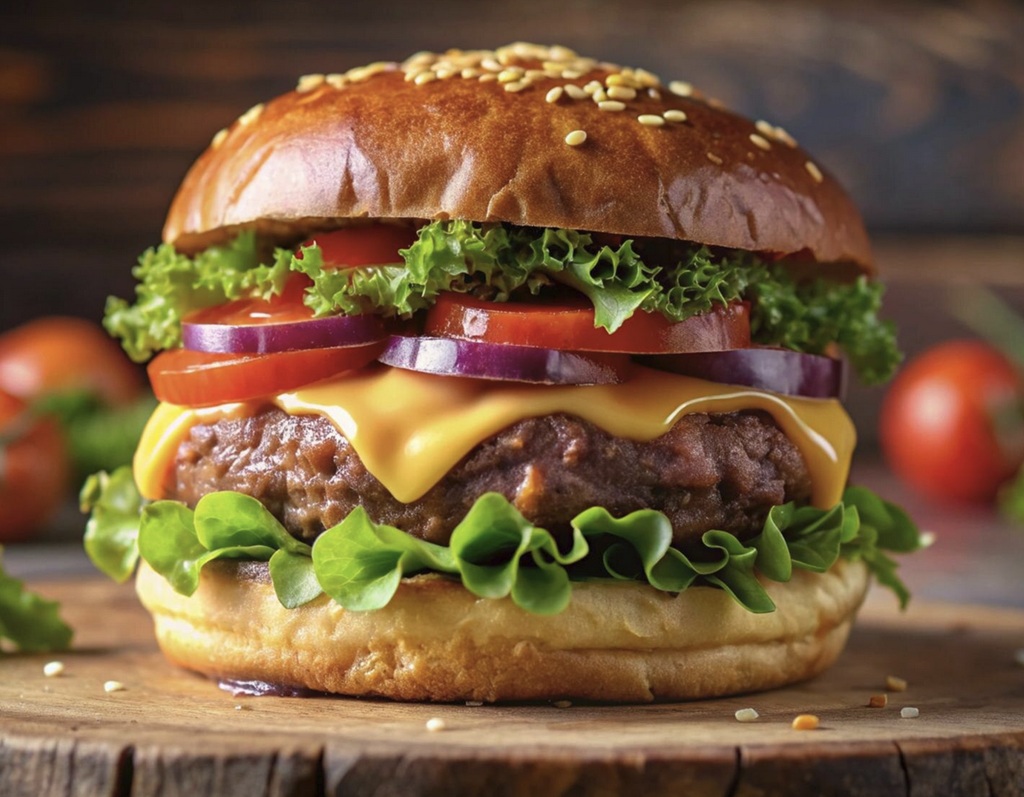 Penyajian burger sebagai menu MBG di salah satu sekolah di Jakarta Barat memiliki dampak positif. Ilustrasi Freepik