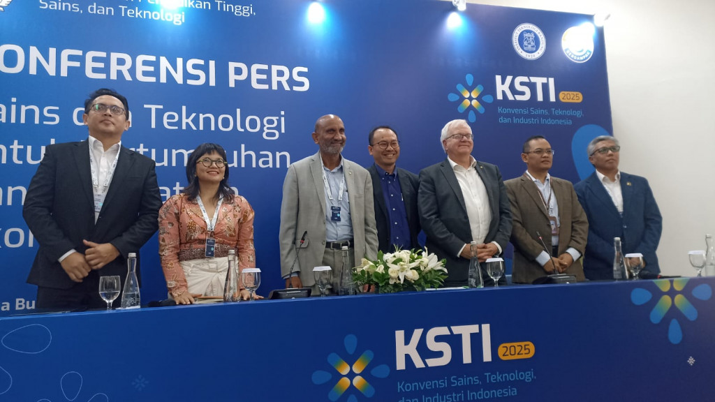 Jumpa pers hari kedua KSTI 2025. Foto: Medcom/Ilham Pratama