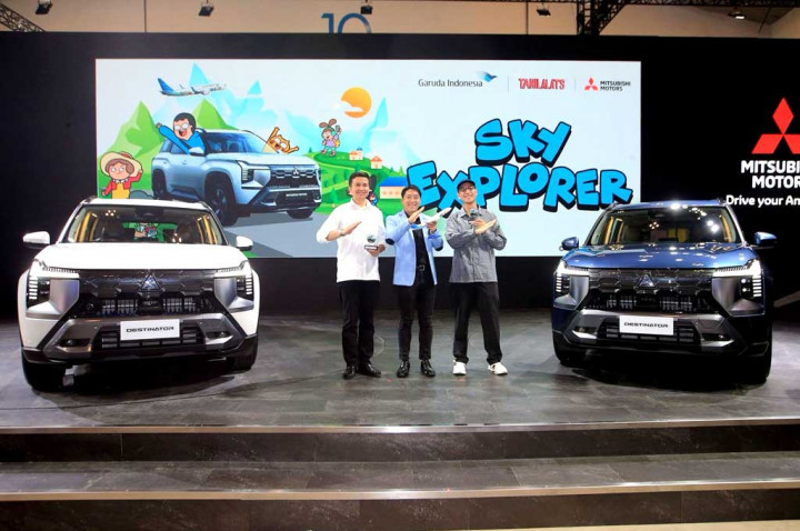 Mitsubishi Motors Gandeng Garuda Indonesia & Tahilalats Hadirkan 'Sky Explorer' Merayakan Petualangan Keluarga