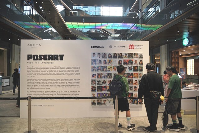 POSCART: Hope for Indonesia, Ketika Harapan untuk Tanah Air Diungkap Lewat Seni dan Aroma