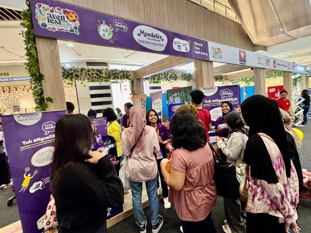  Dukung gaya hidup seimbang, Mondelez Indonesia hadir di Indonesia Wellness Festival 2025. (Foto: Dok. Istimewa)