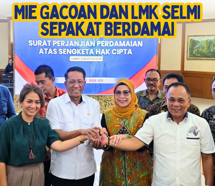 Mie Gacoan dan SELMI Sepakat Damai, Royalti Rp 2,2 Miliar Dibayarkan