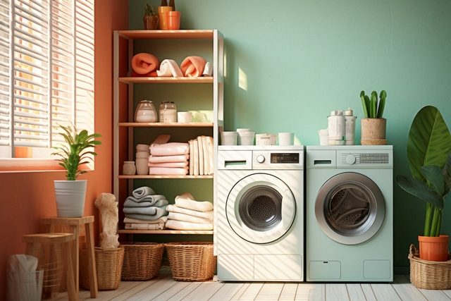 Berita Terpopuler Properti: Bikin Ruang <i>Laundry</i> di Area Sempit hingga Rumah Lily Collins