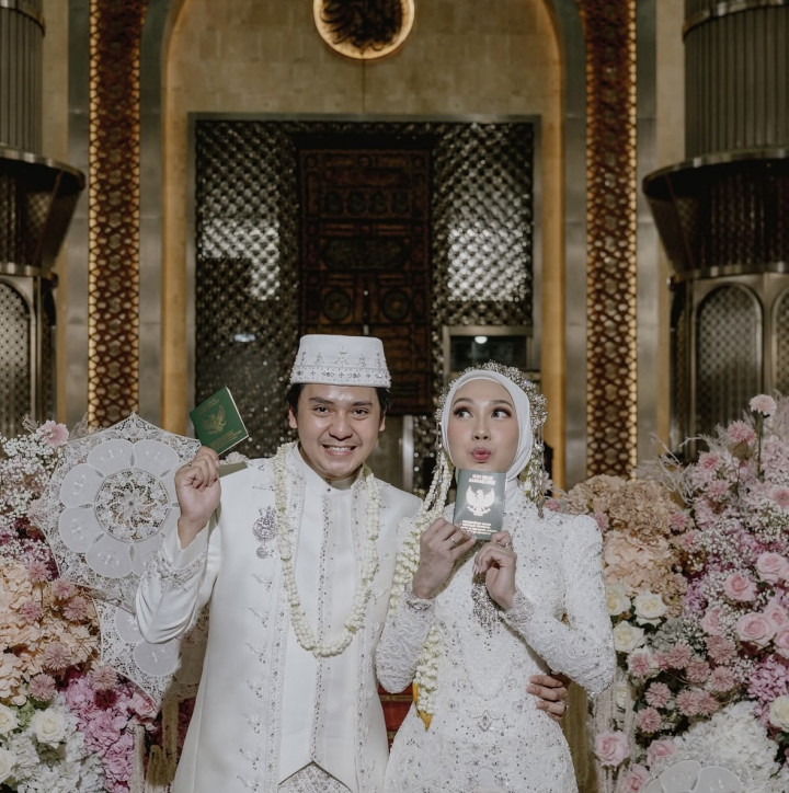 Selamat! Arbani Yasiz dan Raissa Ramadhani Resmi Menikah