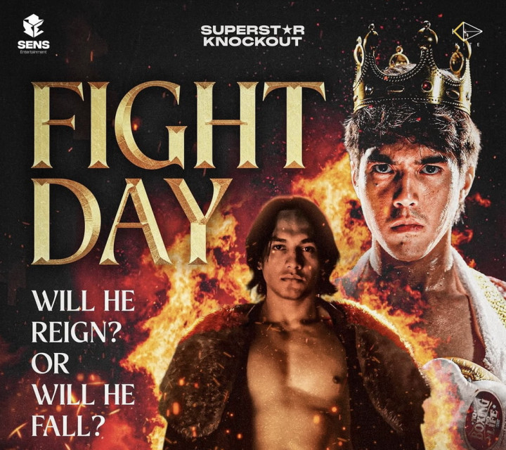 El Rumi Menang TKO Lawan Jefri Nichol, Tak Sampai Semenit!