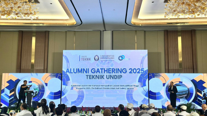 IKATEKNIK Undip Gelar Alumni Gathering 2025, Himpun Beasiswa Rp800 Juta untuk Mahasiswa