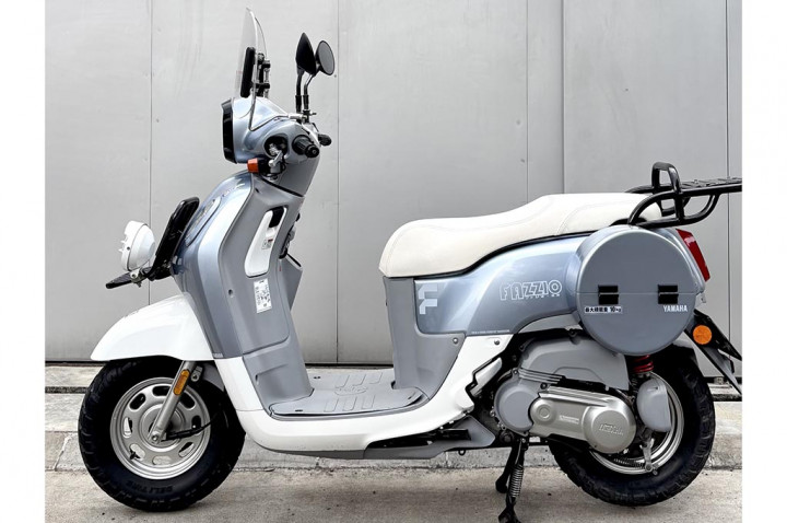Modifikasi Yamaha Fazzio Hybrid Gaya Skutik Urban Cargo Ala Jepang