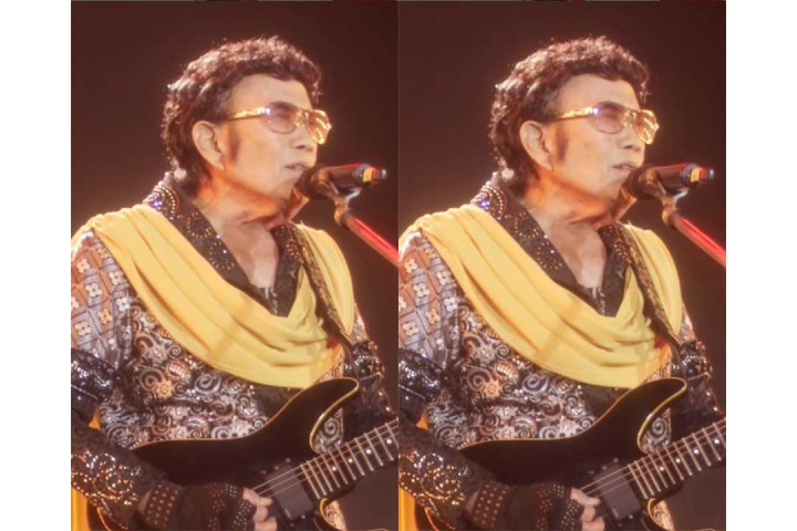 Bawakan Lagu BTS di Cilodong, Pesona Rhoma Irama Tak Kalah dari Jungkook