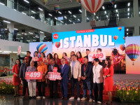 Peluncuran rute terbaru AirAsia X Kuala Lumpur-Turki, terbang mulai 14 November 2025 (Foto: Medcom/Syahrul Ramadhan)