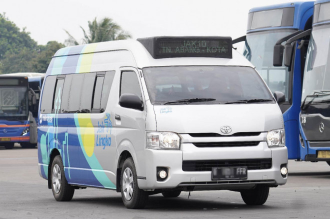 Purwarupa Mikrotrans ini dikembangkan oleh PT Lestari Gema Persada bekerjasama dengan Transjakarta. Transjakarta