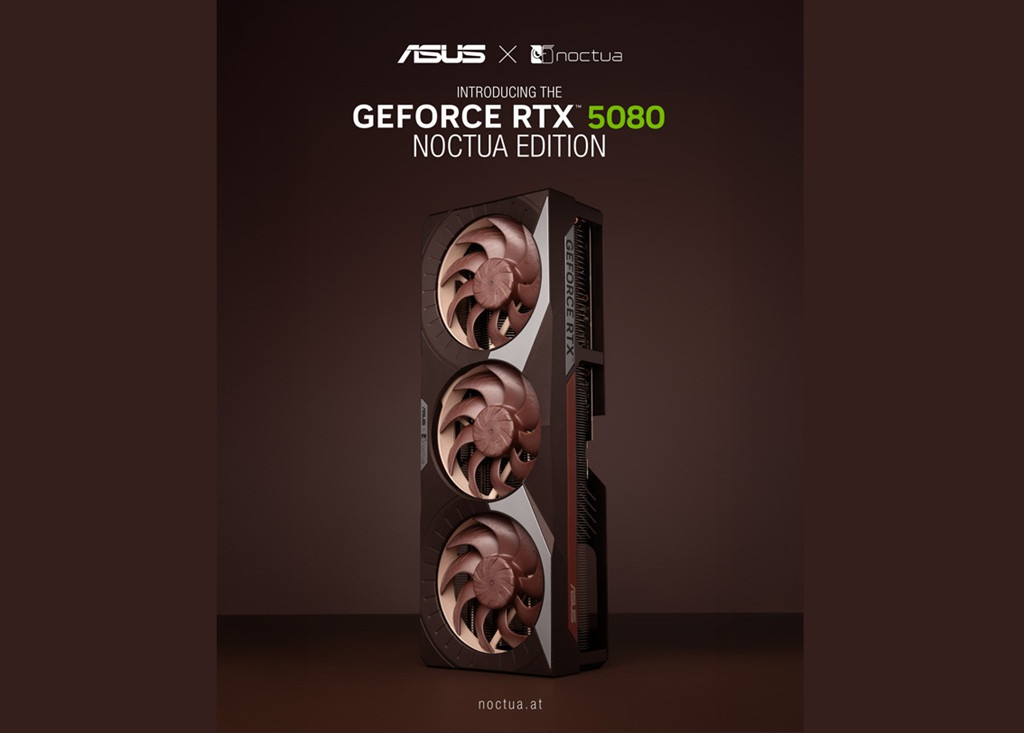 Asus GeForce RTX 5080 Noctua Edition.