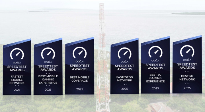 Telkomsel Borong 6 Penghargaan dari Ookla Speedtest Awards