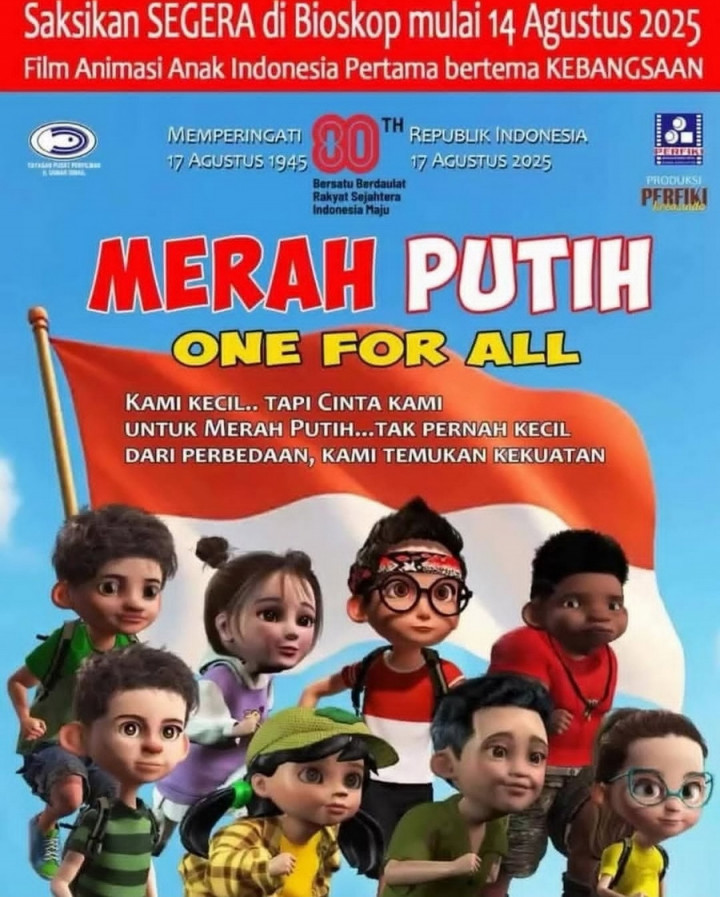 Jadwal dan Lokasi Bioskop Film Merah Putih: One for All di Jabodetabek