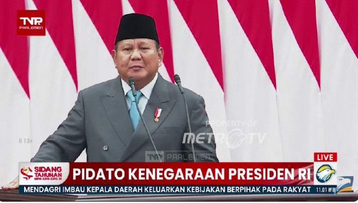 Sidang Tahunan MPR 2025, Prabowo Targetkan 200 Sekolah Rakyat di 2026