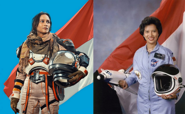Pratiwi Sudarmono Astronot Pertama Indonesia Jadi Inspirasi Film Pelangi di Mars