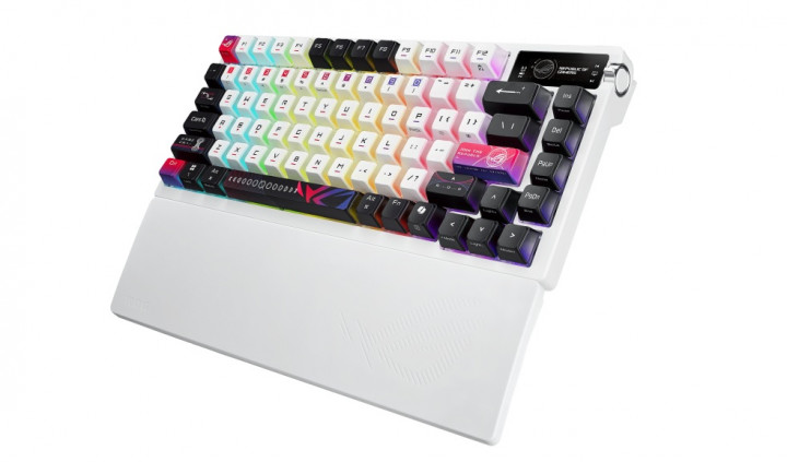 Asus ROG Azoth X, Desain Semi Retro Performa Bagus