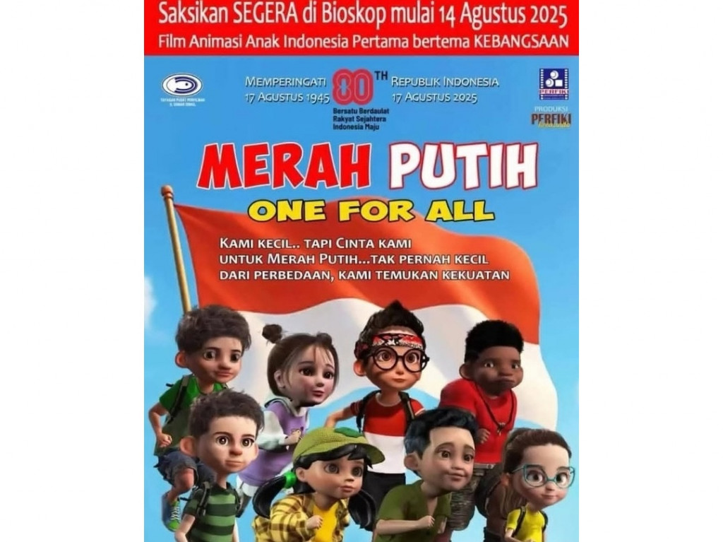 Poster Film Merah Putih: One for All (Foto: Instagram/tix.id)