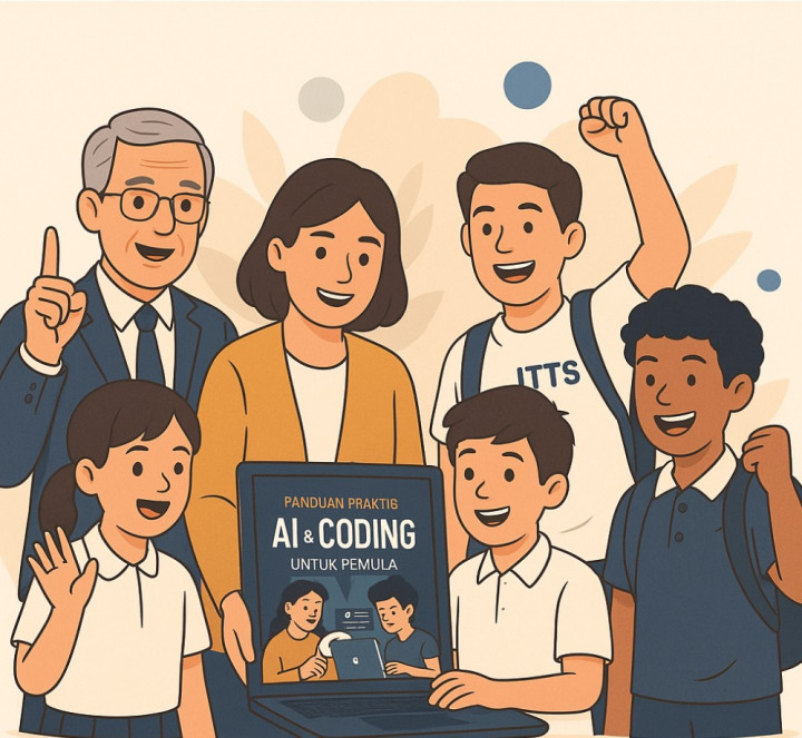 Anti 'Jlimet'! Siswa Belajar AI dan Coding Gratis dan Menyenangkan Lewat E-Book Ini