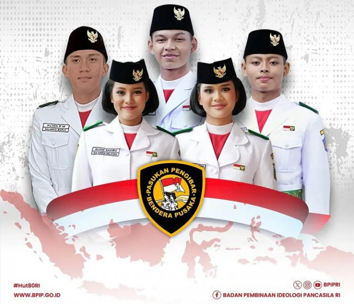 Kenalan dengan Tim Indonesia Bersatu, Petugas Penurunan Sang Saka Merah Putih 2025