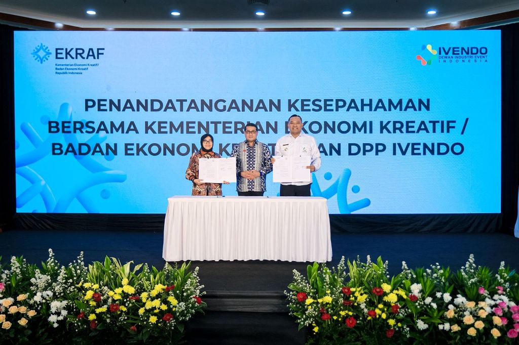 Kerja sama lima tahun ini fokus pada pengembangan SDM, standarisasi kompetensi, dan ekspansi pasar internasional. Dok. Birkom Kemenekraf
