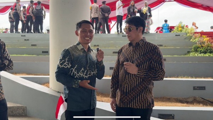 Momen Kocak Parto Patrio Rayakan HUT Kemerdekaan Bareng Dian Rana di IKN