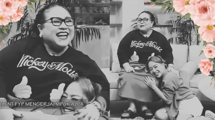 Nunung Kenang Pelukan Terakhir Mpok Alpa Penuh Tangisan