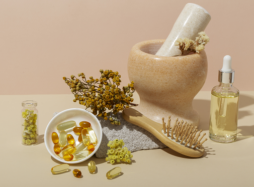 5 Vitamin Terbaik untuk Pertumbuhan Rambut Secara Instan