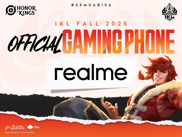 realme Ikut Turnamen Honor of Kings IKL Fall 2025
