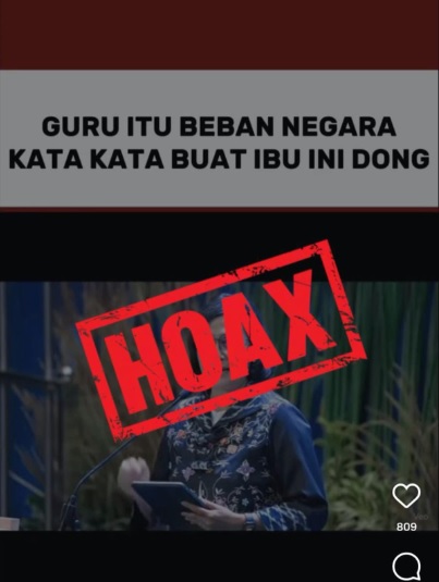 Bantah Sebut Guru Beban Negara, Sri Mulyani: Hoaks, Video Tersebut Hasil Deepfake