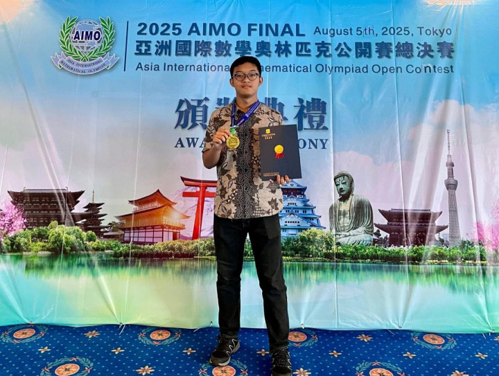 Siswa SMA Rushd Bawa Pulang Emas di Olimpiade Matematika AIMO 2025 Jepang