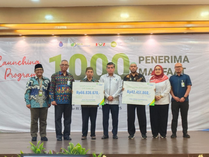 IZI dan BPJS Ketenagakerjaan Luncurkan Program 1.000 Mustahik Penerima Manfaat Jaminan Sosial