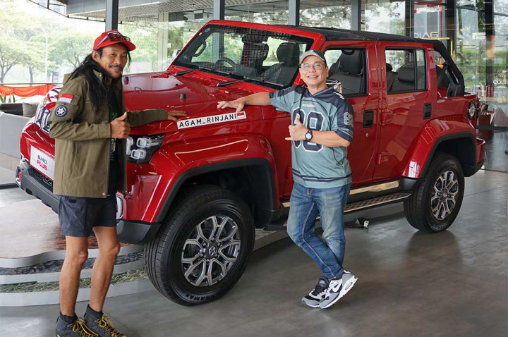 Nih Dia Mobil yang Dipakai Agam Rinjani untuk Jalankan Misi Mulia