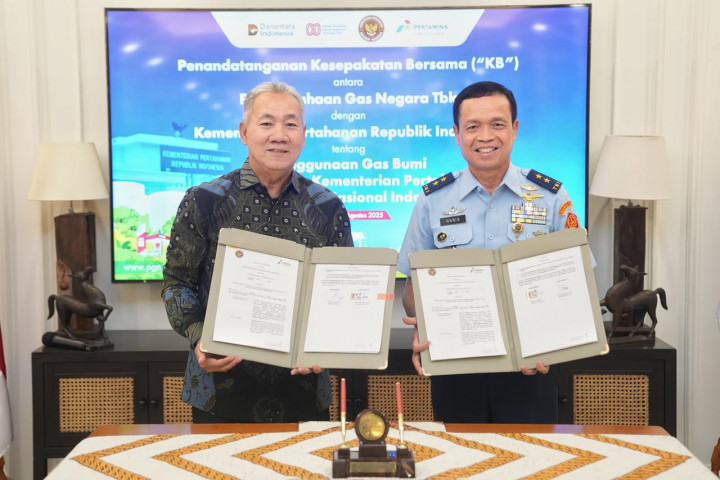 Semangat Efisiensi, Pemakaian Gas Bumi PGN di Kemhan dan TNI Jalan Terus