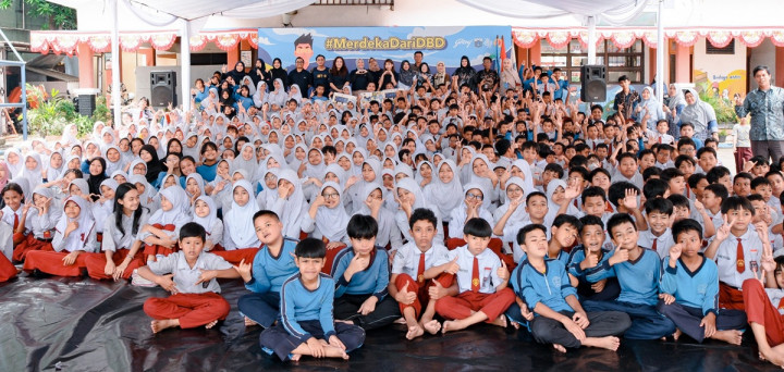 Godrej Ajak 20 Ribu Siswa SD Jadi Pahlawan Pencegah DBD