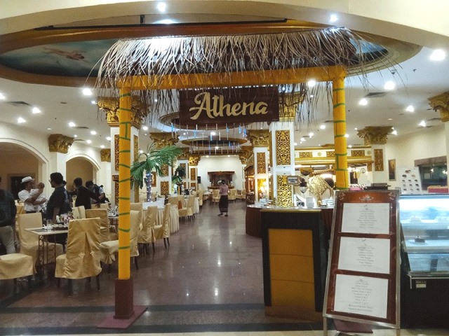  Athena Restaurant Pacific Palace Hotel Hadir dengan upgrade konsep makanan dari Sabang sampai Merauke. (Foto: Dok. Istimewa)