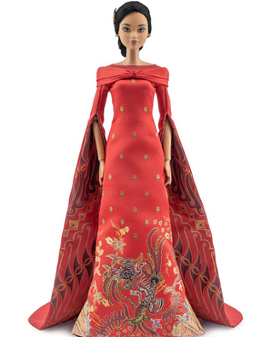 Kenakan Batik Sawunggaling, Boneka Barbie Tampil Anggun di Perayaan ke-80 Mattel